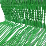 Green Wire Coat Hangers (13G) 16"  (weedoo)